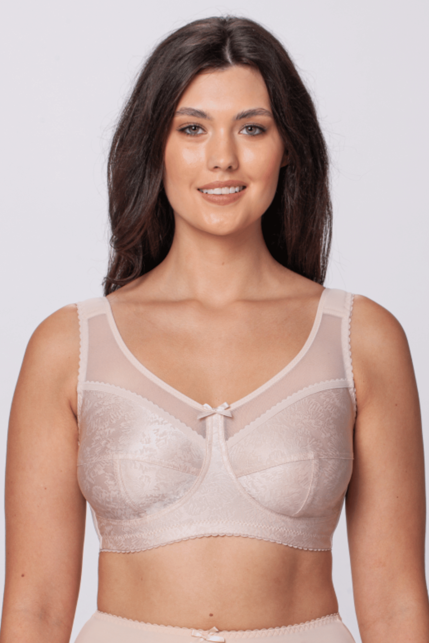 Pamela non-wired bra in beige